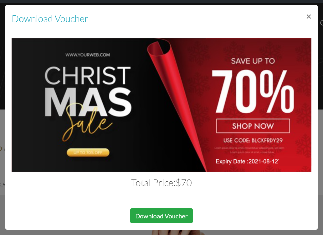 WooCommerce Voucher and Coupon Creator - Download
