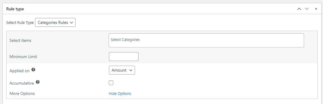 WooCommerce Order Limit  - Category Rule Type Setting