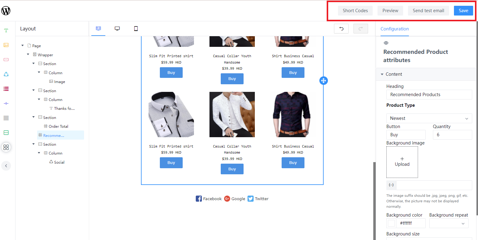 Easy Mail - Preview and Test Email