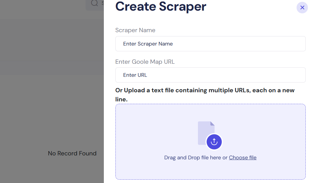 Create URL-Based Scraper